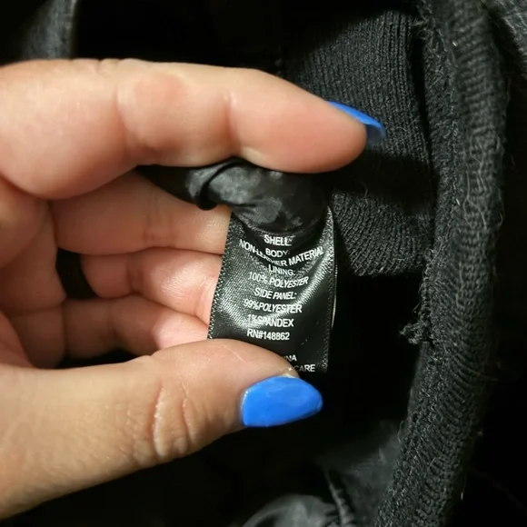 Torrid Faux Leather Collarless Moto Jacket - Picture 9 of 14